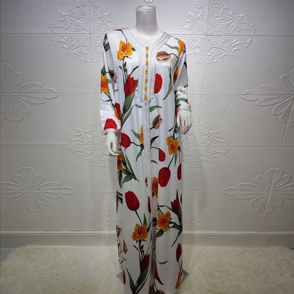 2021siskakia ethnic maxi long dress for women v neck ribbon long sleeve abaya dresses white floral print dubai muslim arabic clothes, Black;gray
2021siskakia ethnic maxi long dress for women v neck ribbon long sleeve abaya dresses white floral print dubai muslim arabic clothes, Black;gray