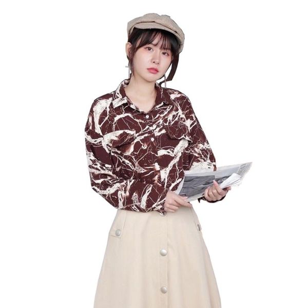 women's blouses & shirts yoming -selling trendy casual loose short thin chiffon long-sleeved ladies shirt, White
women's blouses & shirts yoming -selling trendy casual loose short thin chiffon long-sleeved ladies shirt, White