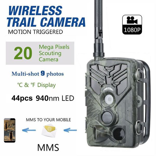 sms mms email trail camera 20mp 1080p night vision hunting with 940nm black ir leds po traps scouting cameras
sms mms email trail camera 20mp 1080p night vision hunting with 940nm black ir leds po traps scouting cameras
