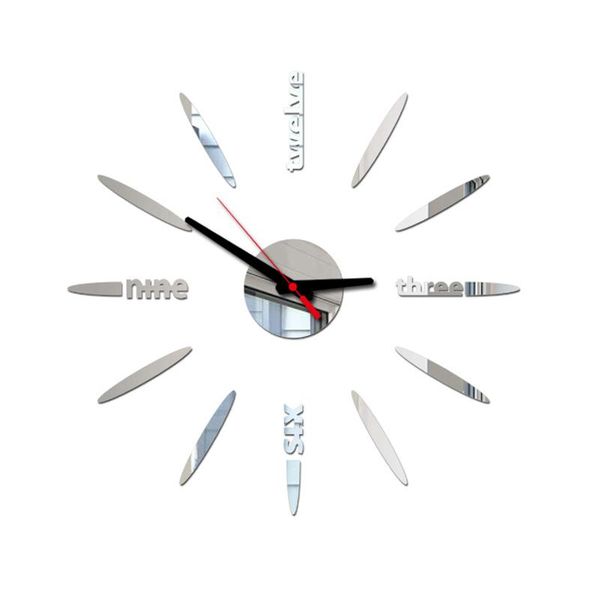 creative diy acrylic wall clock 3d sticker mute silent home living room decor simple and fashionable, crystal clear elegant clocks
creative diy acrylic wall clock 3d sticker mute silent home living room decor simple and fashionable, crystal clear elegant clocks