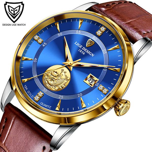 watch men ultra thin dial 7mm waterproof clock lige design casual leather s es brand luxury quartz for 210728, Slivery;brown
watch men ultra thin dial 7mm waterproof clock lige design casual leather s es brand luxury quartz for 210728, Slivery;brown