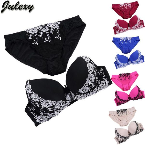 bras sets julexy 2021 push up lace underwear panty set embroidery bcd women bra france large size brief cotton sexy, Red;black
bras sets julexy 2021 push up lace underwear panty set embroidery bcd women bra france large size brief cotton sexy, Red;black