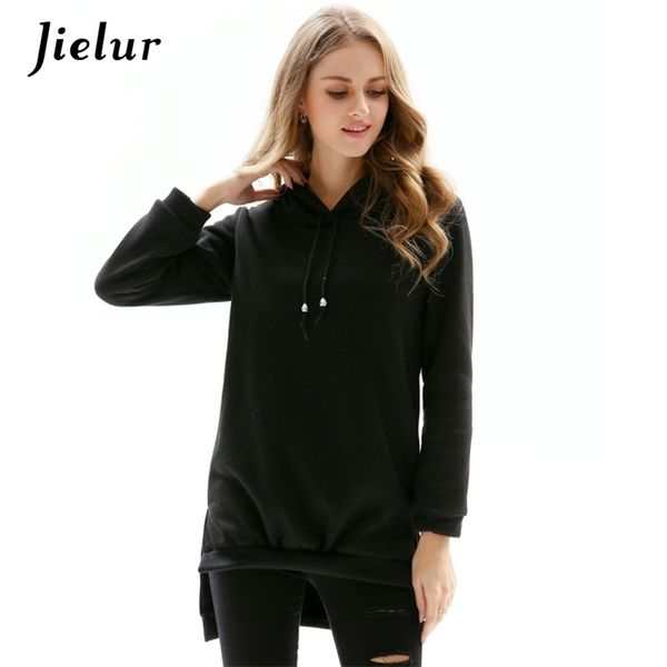 chic solid color s-xxl ladies sweatshirt autumn hooded long-sleeved hoodies women spring hedging casual streetwear 210426, Black
chic solid color s-xxl ladies sweatshirt autumn hooded long-sleeved hoodies women spring hedging casual streetwear 210426, Black