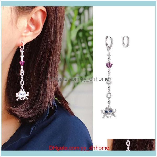 dangle & chandelier jewelryeuropean creative design inlaid zircon multi-element asymmetric love long earrings space pendant female star with, Silver
dangle & chandelier jewelryeuropean creative design inlaid zircon multi-element asymmetric love long earrings space pendant female star with, Silver