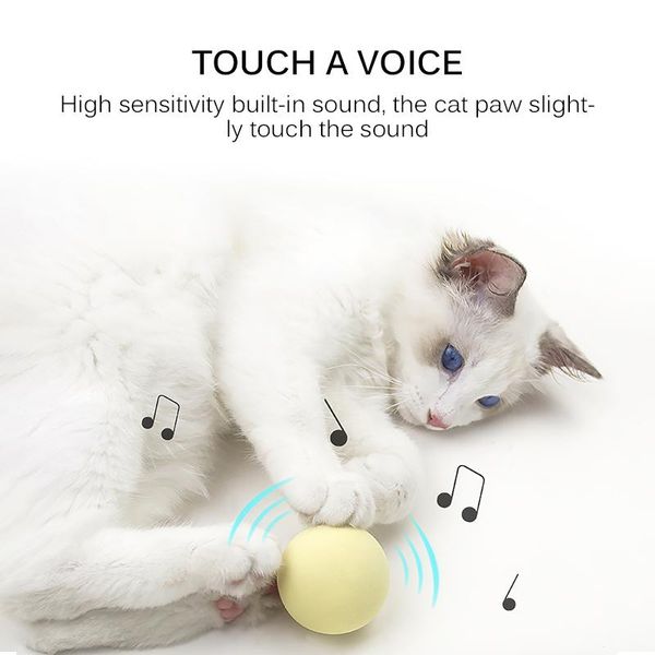 cat toys smart interactive ball catnip training toy pet playing squeaky supplies products for cats home use
cat toys smart interactive ball catnip training toy pet playing squeaky supplies products for cats home use