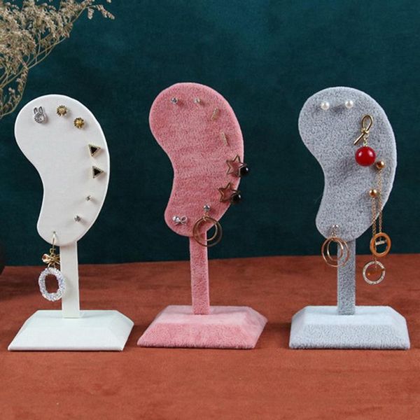 storage baskets fashion earring display stand ear-shaped ear clip stud jewelry organizer microfiber holder
storage baskets fashion earring display stand ear-shaped ear clip stud jewelry organizer microfiber holder