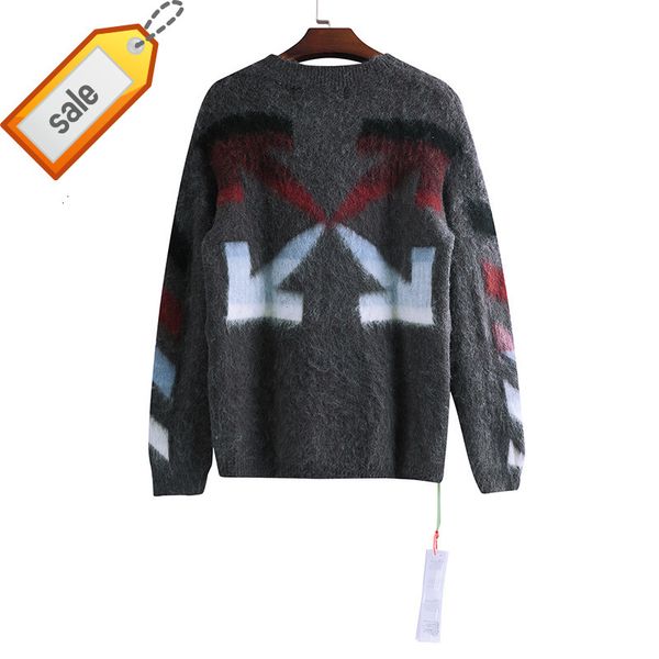2021 autumn and winter off new seahorse hair arrstyle leisure round neck knitted sweater for men women, White;black
2021 autumn and winter off new seahorse hair arrstyle leisure round neck knitted sweater for men women, White;black