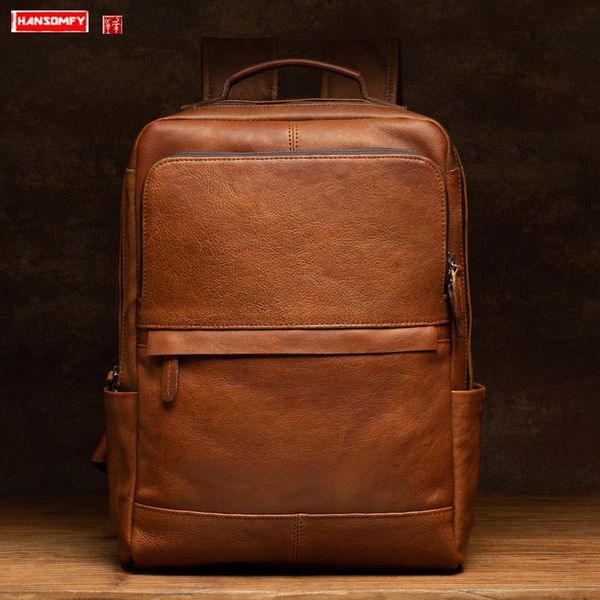 backpack vegetable tanned leather men large - capacity soft cowhide travel backpacks layer computer bags
backpack vegetable tanned leather men large - capacity soft cowhide travel backpacks layer computer bags
