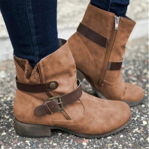 boots winter snow women thick heel warm female shoes fashion buckle pu ankle zapatos de mujer, Black
boots winter snow women thick heel warm female shoes fashion buckle pu ankle zapatos de mujer, Black