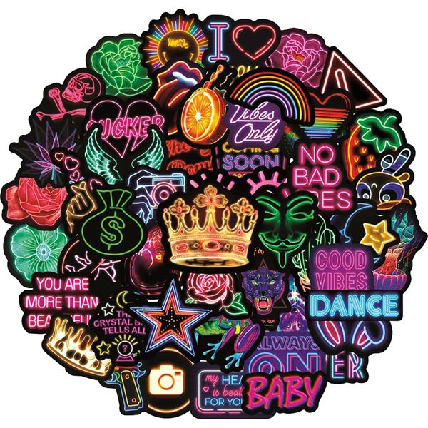 10/30/50pcs neon light vsco graffiti stickers diy bike skateboard guitar lapfridge luggage pvc cool decals sticker kid toys car
10/30/50pcs neon light vsco graffiti stickers diy bike skateboard guitar lapfridge luggage pvc cool decals sticker kid toys car