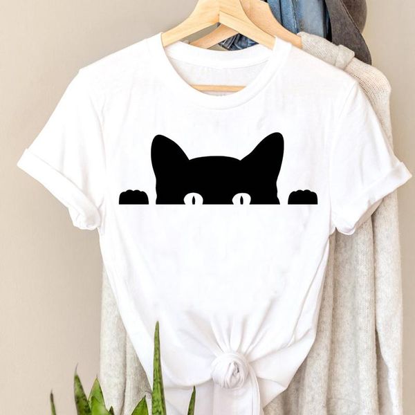 women cat face funny lovely cute 90s graphic t shirts print t-shirts tee stylish style womens shirt short sleeve t-shirt feamle clothes, White
women cat face funny lovely cute 90s graphic t shirts print t-shirts tee stylish style womens shirt short sleeve t-shirt feamle clothes, White