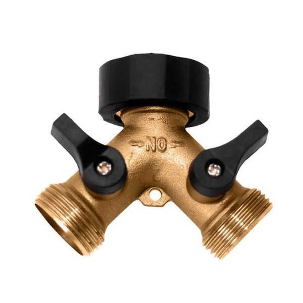 3/4" 2 way y hose connector garden backyard valve splitter hoses watering irrigation fittings washer equipments
3/4" 2 way y hose connector garden backyard valve splitter hoses watering irrigation fittings washer equipments