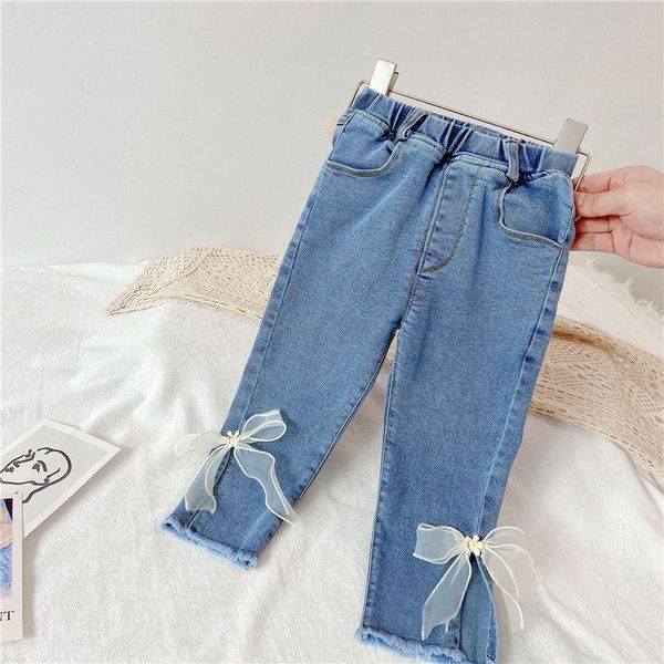 autumn winter kids jeans toddler girls pants trousers lace bow fashion design casual ripped baby girl leggings cotton loose, Blue
autumn winter kids jeans toddler girls pants trousers lace bow fashion design casual ripped baby girl leggings cotton loose, Blue
