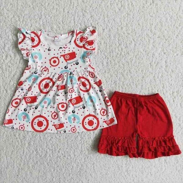 wholesale baby girls boutique clothing flutter sleeve target shirt ruffle red shoirts children fashion clothes kids sets outfit, White
wholesale baby girls boutique clothing flutter sleeve target shirt ruffle red shoirts children fashion clothes kids sets outfit, White