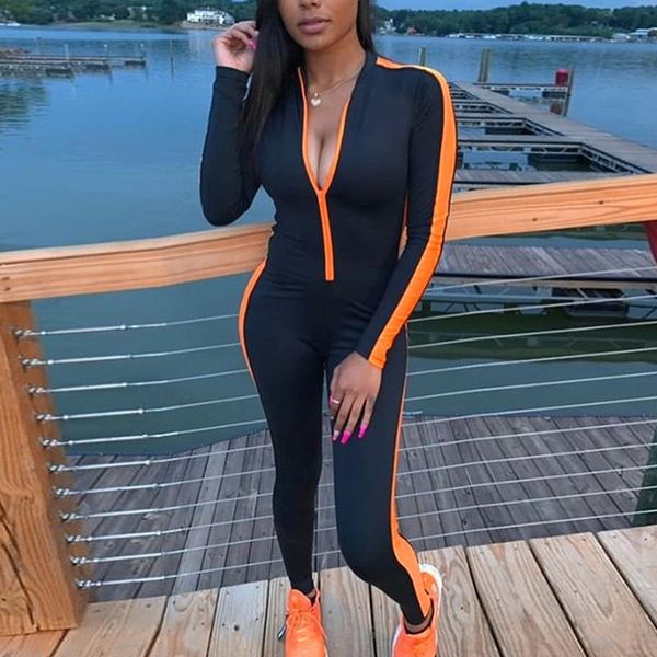 women's jumpsuits & rompers long sleeve striped patchwork zippers jumpsuit 2021 autumn winter stretchy streetwear outfits body suits or, Black;white
women's jumpsuits & rompers long sleeve striped patchwork zippers jumpsuit 2021 autumn winter stretchy streetwear outfits body suits or, Black;white