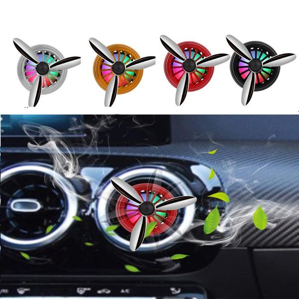 car air freshener 1pc perfume diffuser propeller shape odor removal with led light auto refreshing vent fan interior tool
car air freshener 1pc perfume diffuser propeller shape odor removal with led light auto refreshing vent fan interior tool