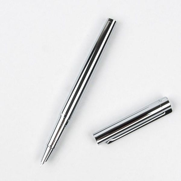 fountain pens jinhao shine platinum steel stationery office school supplies fine hooded nib pen
fountain pens jinhao shine platinum steel stationery office school supplies fine hooded nib pen