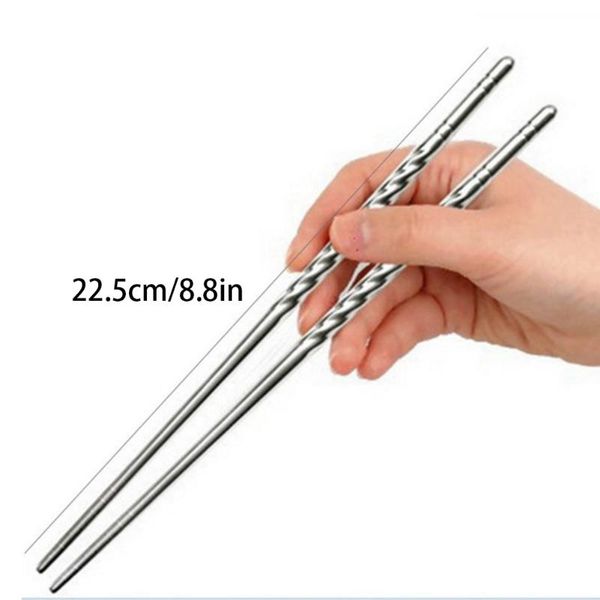 pair stainless steel chinese style length white chopsticks vine pattern sticks portable reusable chopstick sushi tool
pair stainless steel chinese style length white chopsticks vine pattern sticks portable reusable chopstick sushi tool