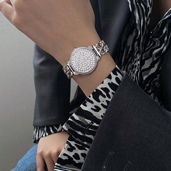charm bracelets allyes korean shiny full rhinestone round bangles hip hop double link chain bracelet jewelry couple gifts, Golden;silver
charm bracelets allyes korean shiny full rhinestone round bangles hip hop double link chain bracelet jewelry couple gifts, Golden;silver