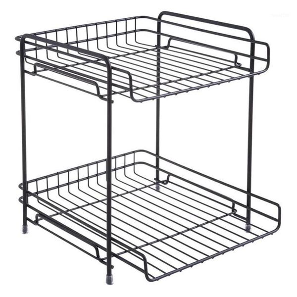 bathroom shelves -double-layer tableware storage rack holder shelf dish drain for kitchen racks holders tools black1
bathroom shelves -double-layer tableware storage rack holder shelf dish drain for kitchen racks holders tools black1