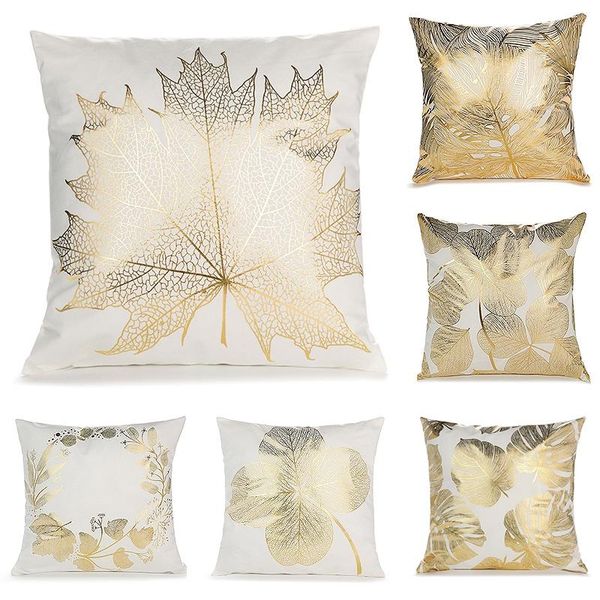 bronzing cushion cover decorative pillow case soft luxury for home sofa chair golden leaves printed pillowcase
bronzing cushion cover decorative pillow case soft luxury for home sofa chair golden leaves printed pillowcase