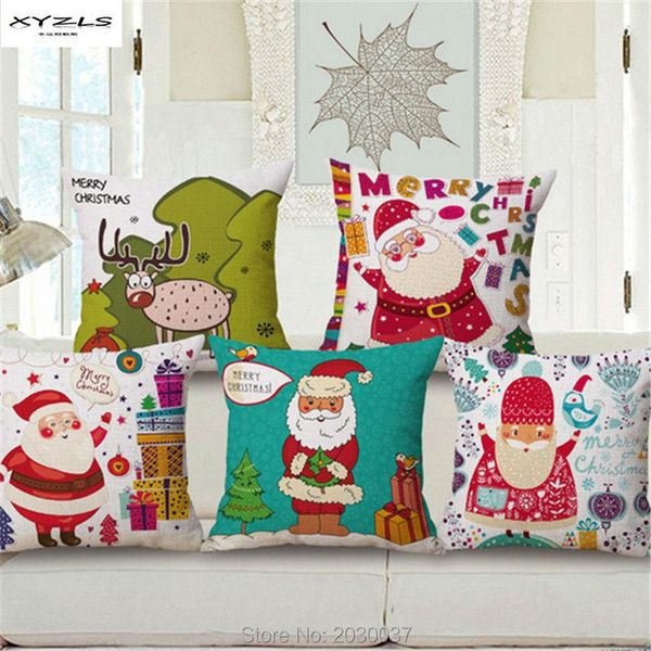 cartoon deer santa claus ptinted cotton linen christmas cushion cover decorative throw pillow case 45x45cm cushion/decorative
cartoon deer santa claus ptinted cotton linen christmas cushion cover decorative throw pillow case 45x45cm cushion/decorative
