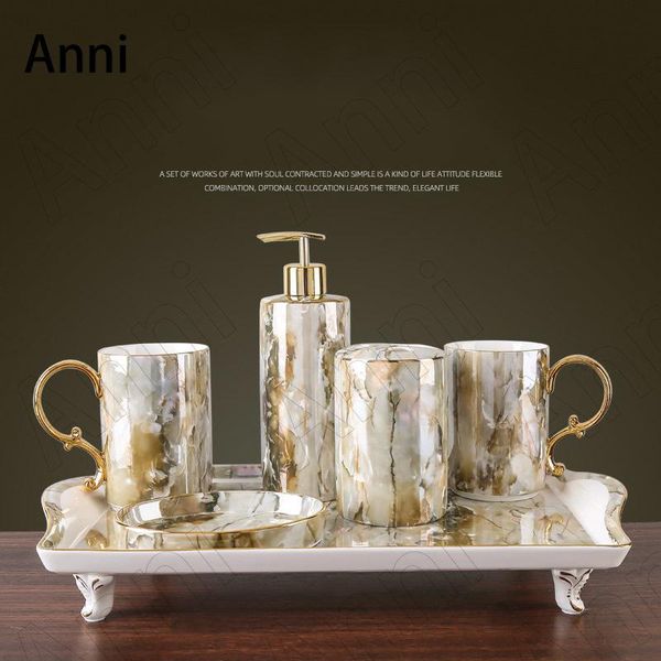 bath accessory set creative marble texture bathroom accessories ceramic nordic modern household five piece shower home decor
bath accessory set creative marble texture bathroom accessories ceramic nordic modern household five piece shower home decor
