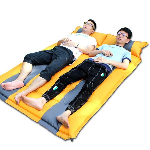 two person use ultralarge automatic inflatable mat sleeping pad beach air mattress bed camping outdoor pads
two person use ultralarge automatic inflatable mat sleeping pad beach air mattress bed camping outdoor pads