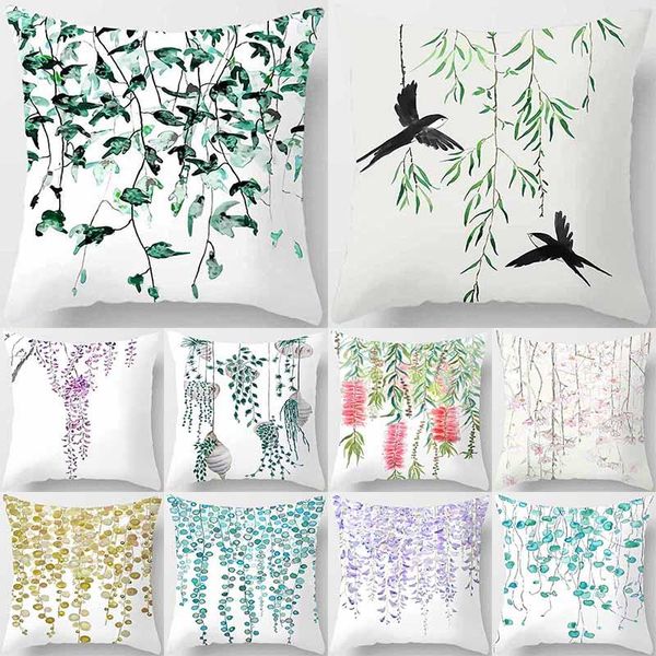 cushion/decorative pillow downward vine printing square pillowcase, used for home decoration, car sofa cushion cover cover45cm*45cm
cushion/decorative pillow downward vine printing square pillowcase, used for home decoration, car sofa cushion cover cover45cm*45cm