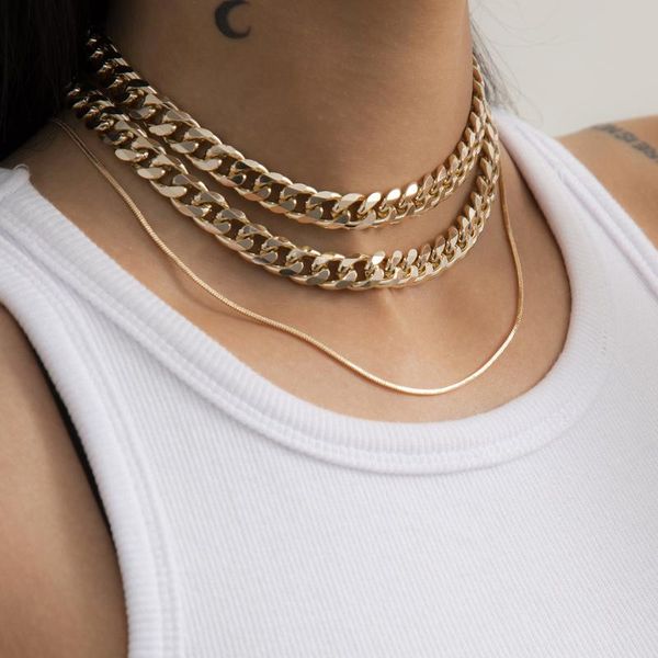 pendant necklaces jewelry exaggerated personality short clavicle necklace ins simple chain set female, Silver
pendant necklaces jewelry exaggerated personality short clavicle necklace ins simple chain set female, Silver
