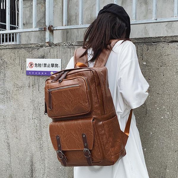 backpack original uoct.all schoolbag female college students retro fashion large-capacity lovers pure color campus
backpack original uoct.all schoolbag female college students retro fashion large-capacity lovers pure color campus