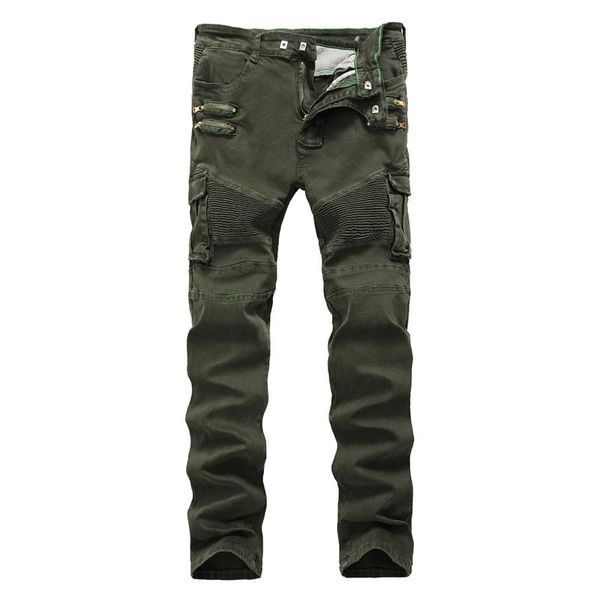 men's jeans straight motorcycle locomotive hip-hop denim trousers jogging cotto skinny, Blue
men's jeans straight motorcycle locomotive hip-hop denim trousers jogging cotto skinny, Blue