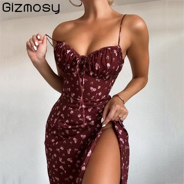 gizmosy wine floral dress women prairie chic paghetti straps backless chest draped lace up side split long dresses 2021 casual, Black;gray
gizmosy wine floral dress women prairie chic paghetti straps backless chest draped lace up side split long dresses 2021 casual, Black;gray