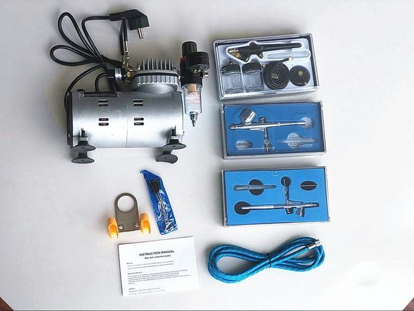 professional spray guns airbrush kit + air compressor sandblasting tattoo nail art sandblaster
professional spray guns airbrush kit + air compressor sandblasting tattoo nail art sandblaster