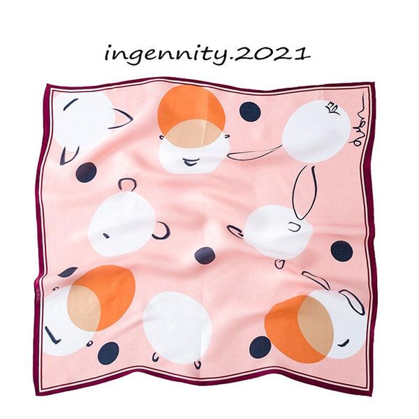 scarves 2021 fashion head scarf women cartoon print 100% pure silk square hijab female bandanas kerchief for ladies 52*52 cm, Blue;gray
scarves 2021 fashion head scarf women cartoon print 100% pure silk square hijab female bandanas kerchief for ladies 52*52 cm, Blue;gray