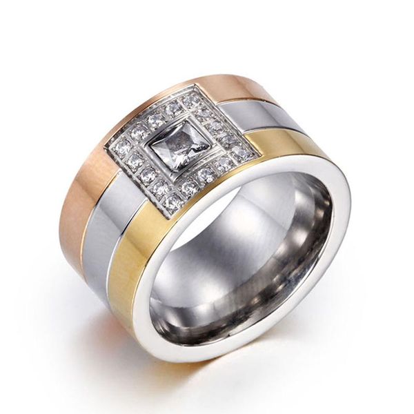 fashion three colors ring gold rose color clear + cubic zirconia inlayed ladies titaniu wedding rings, Slivery;golden
fashion three colors ring gold rose color clear + cubic zirconia inlayed ladies titaniu wedding rings, Slivery;golden