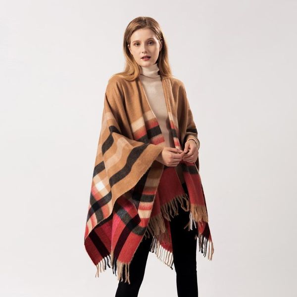 scarves hanxi bat sleeve women cashmere tassel scarf fashion coat pashmina winter warm poncho plaid for lady, Blue;gray
scarves hanxi bat sleeve women cashmere tassel scarf fashion coat pashmina winter warm poncho plaid for lady, Blue;gray