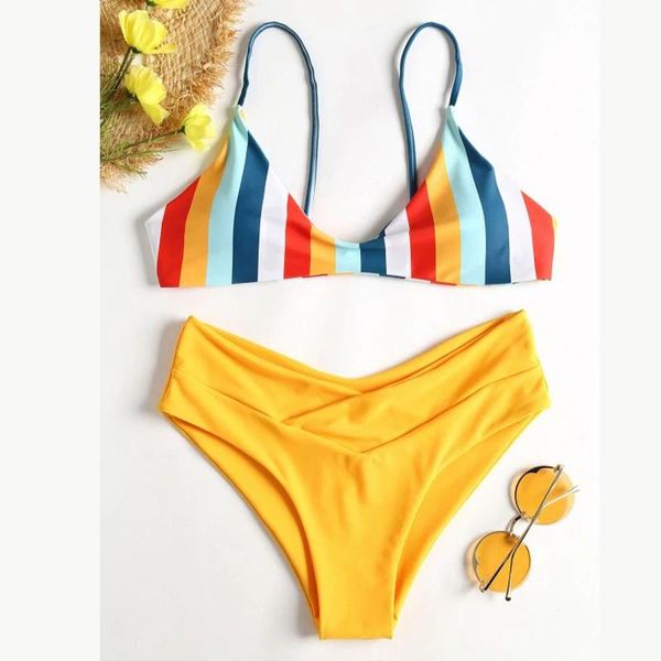women's swimwear rainbow cut out striped g string bikini push up women swimsuit padded swim wear brazilian retro bathing suits, White;black
women's swimwear rainbow cut out striped g string bikini push up women swimsuit padded swim wear brazilian retro bathing suits, White;black