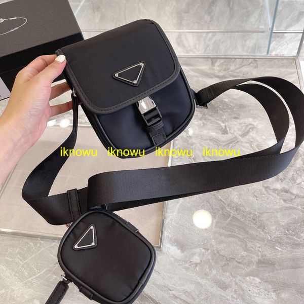 2-pc men's shoulder phone bags designer nylon crossbody smartphone bag black change purses triangle fashion flaps wallets cross body hi
2-pc men's shoulder phone bags designer nylon crossbody smartphone bag black change purses triangle fashion flaps wallets cross body hi