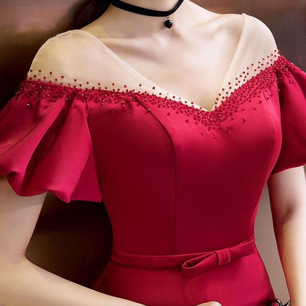 casual dresses red dress sticky diamond v-neck long puff sleeve bandage waist bowknot women robe femme, Black;gray
casual dresses red dress sticky diamond v-neck long puff sleeve bandage waist bowknot women robe femme, Black;gray