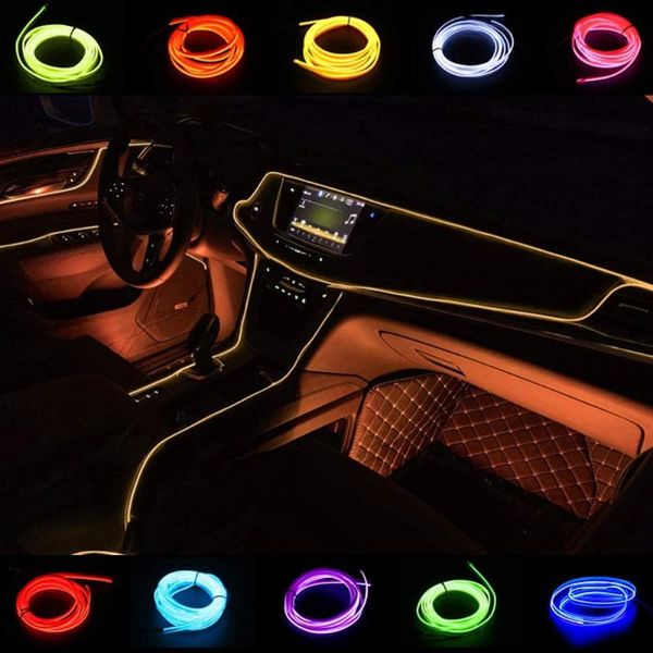 interior&external lights car illumination neon for cars el wire 3m/9ft rope colors 
interior&external lights car illumination neon for cars el wire 3m/9ft rope colors