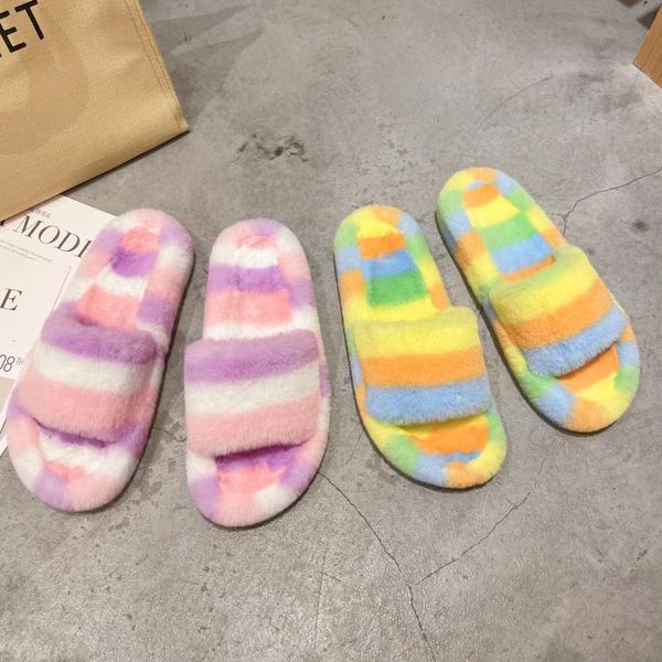 slippers winter women home with faux fur fashion ladies warm shoes lady cute kawaii slip on flats female slides, Black
slippers winter women home with faux fur fashion ladies warm shoes lady cute kawaii slip on flats female slides, Black