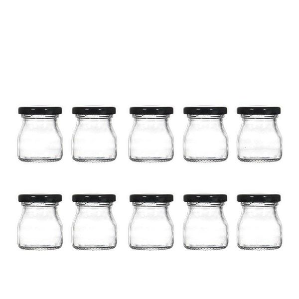 gift wrap 10pcs small glass bottles refillable jars for candy jams food package with black/gold/ silver lids 50ml
gift wrap 10pcs small glass bottles refillable jars for candy jams food package with black/gold/ silver lids 50ml