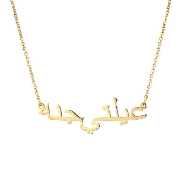 chokers old english name necklace for women stainless steel custom jewelry 10 fonts, Golden;silver
chokers old english name necklace for women stainless steel custom jewelry 10 fonts, Golden;silver
