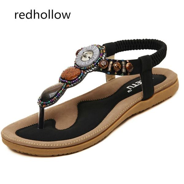 women shoes sandals comfort flip flops summer bohemia flat ladies vintage beach sandalias fashion size 35-42, Black
women shoes sandals comfort flip flops summer bohemia flat ladies vintage beach sandalias fashion size 35-42, Black