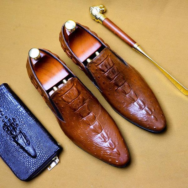 handmade italy fashion crocodile male shoes wedding party oxford for men formal genuine leather men's derby dress, Black
handmade italy fashion crocodile male shoes wedding party oxford for men formal genuine leather men's derby dress, Black