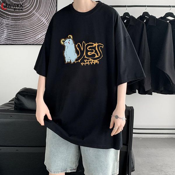 men t shirt cartoon graffiti print cozy harajuku hip hop style short sleeve high street casual summer streetwear men's t-shirts, White;black
men t shirt cartoon graffiti print cozy harajuku hip hop style short sleeve high street casual summer streetwear men's t-shirts, White;black
