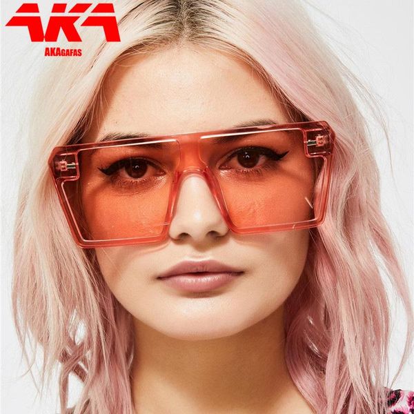 sunglasses akagafas large frame women 2021 retro mirror square sun glasses personality vintage brand lentes de sol mujer uv400, White;black
sunglasses akagafas large frame women 2021 retro mirror square sun glasses personality vintage brand lentes de sol mujer uv400, White;black