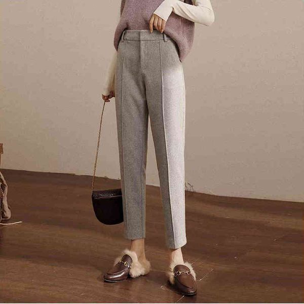 women's pants & capris retro standard khaki harem pants autumn winter high waist woolen suit casual loose straight cut ge1e, Black;white
women's pants & capris retro standard khaki harem pants autumn winter high waist woolen suit casual loose straight cut ge1e, Black;white