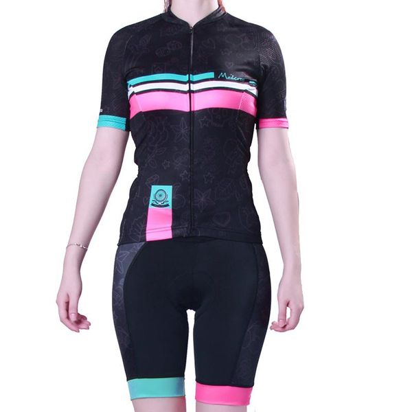 racing sets summer women short sleeve cycling jersey anti-sweat sportswear breathable clothing bike/bicycle wear suits, Black;blue
racing sets summer women short sleeve cycling jersey anti-sweat sportswear breathable clothing bike/bicycle wear suits, Black;blue